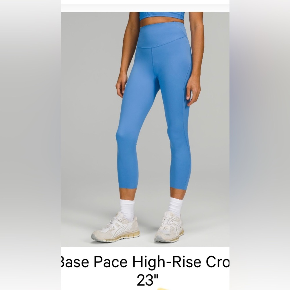 Lululemon Base Pace High-Rise Crop 23"